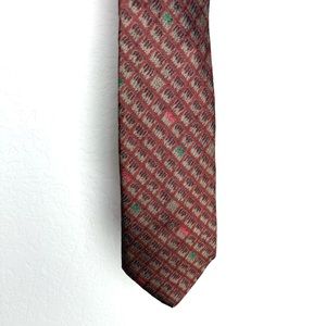 Pierre Balmain Vintage Silk Printed Tie